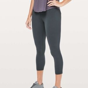 Lululemon Align Crop 21in Leggings Sz 4 Melanite